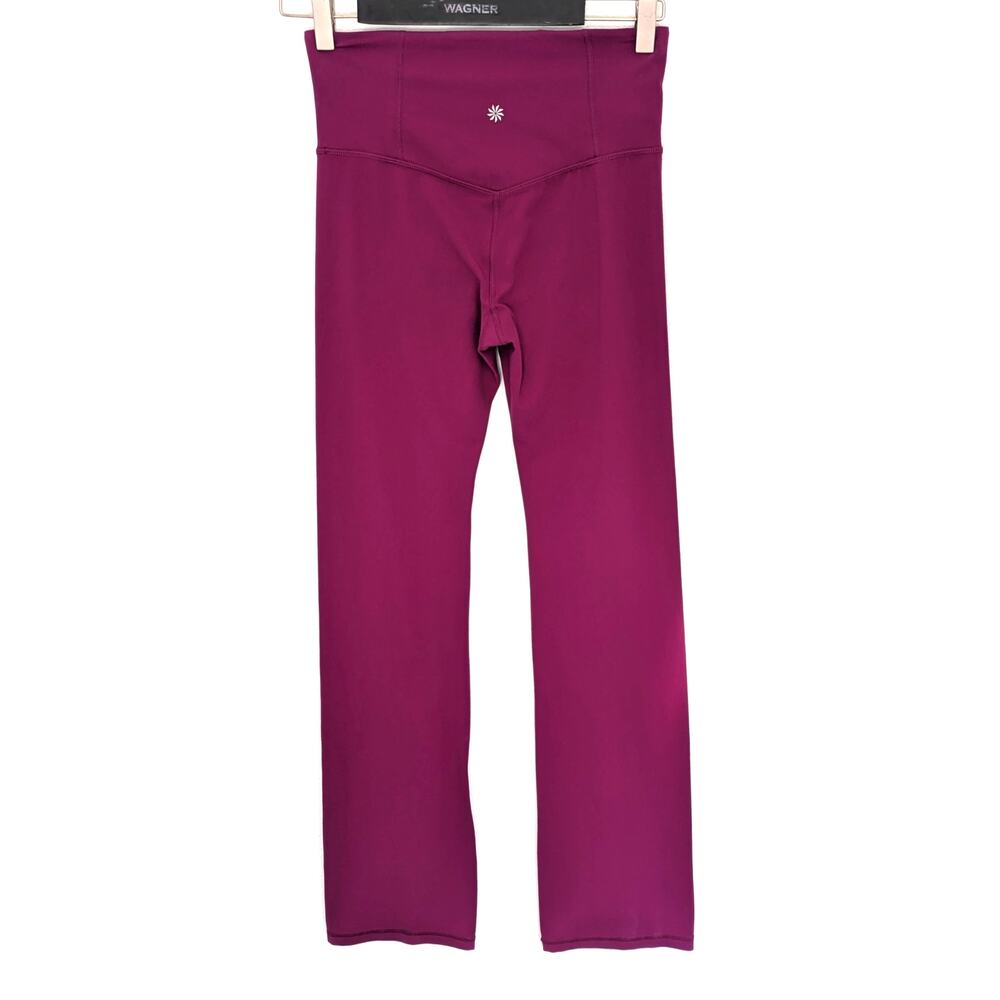 Athleta Women's Elation Straight Leg Yoga Pant Stretch Pink Sz Small Petite EUC - Picture 7 of 11